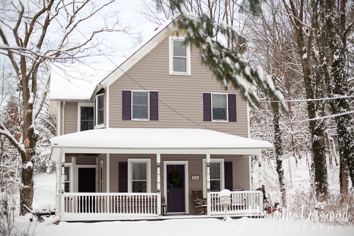 our house on Franklin Turnpike Allendale