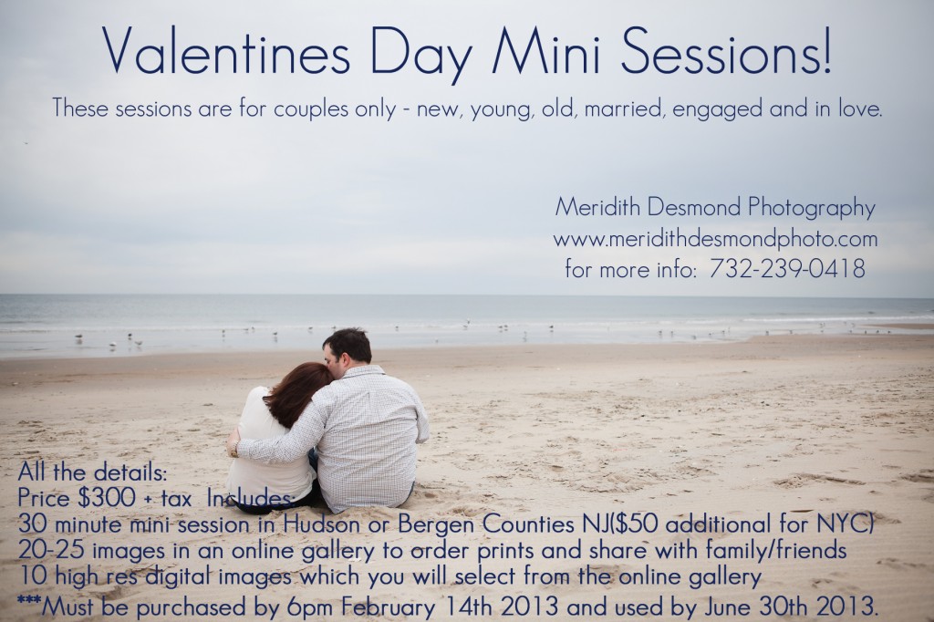 Mini Photo Session Special NJ & NYC