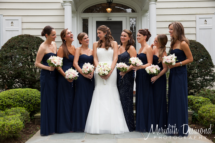 Navy Bridesmaid Dresses