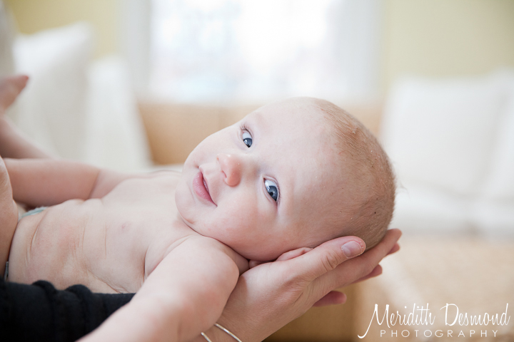 Trish + Mike + Meghan + Ryan – In Home Baby Session