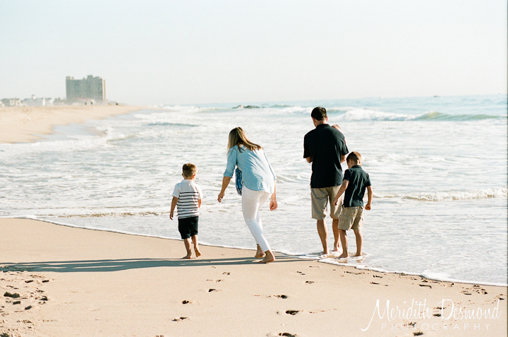 Christa + Brian + Christian + Tyler + Ethan – At the Beach on Film