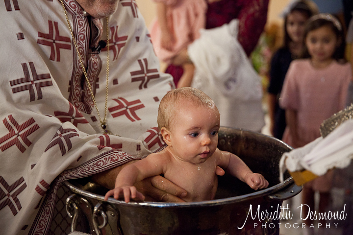 Ava James Baptism at Zoodohos Peghe Greek Orthodox Church