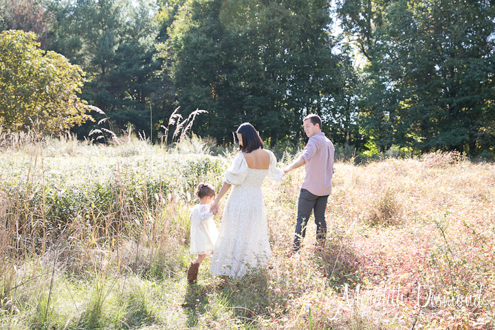 Qiao + Christopher + Olivia – Allendale Family Photographer