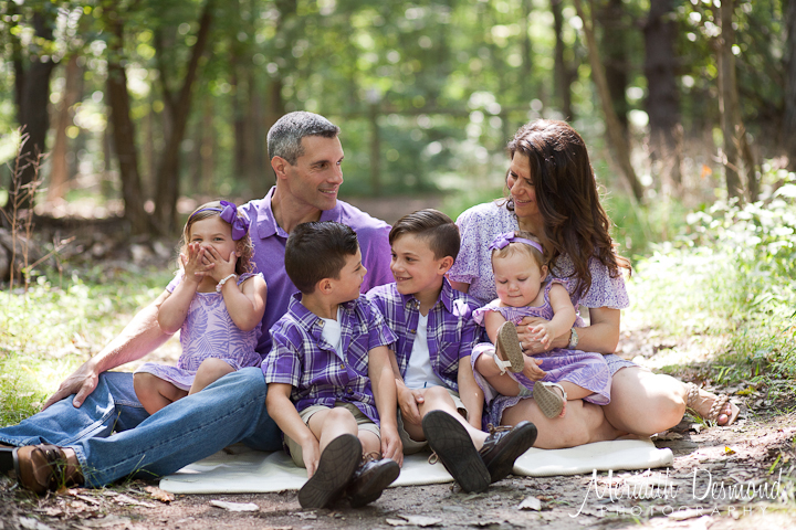 Courtney + Chris + Christopher + Matthew + Evangeline + Alexandra – Allendale Family Photographer